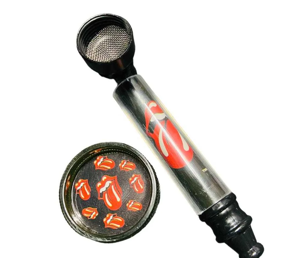 Pipe + Dichavador Policarbonato DK Black Color