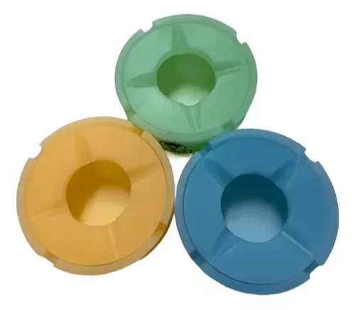 Cinzeiro de Silicone Flotna Redondo C/ Tampa